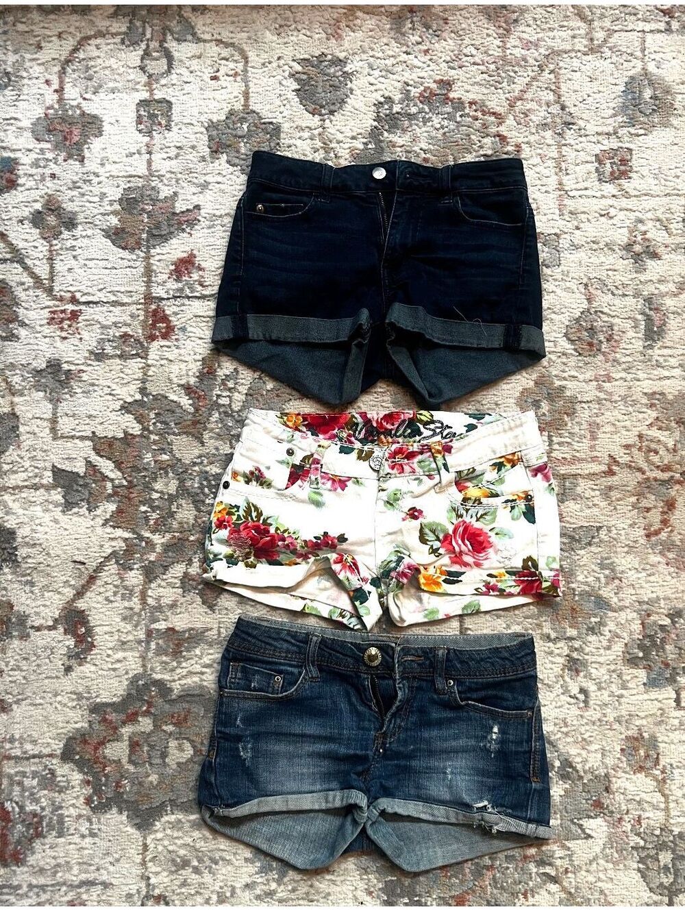 Lot of 3 Jean Shorts